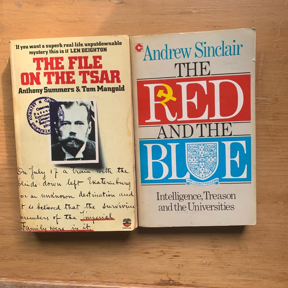 The File on the Tsar and The Red + the Red and the Blue Books Bundle